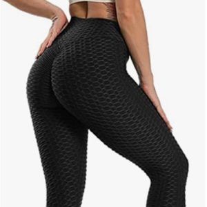 Brazilian booty lift textured leggings